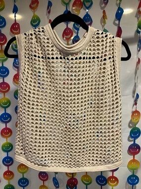 Steve Madden Ladies Crochet Top (Small)